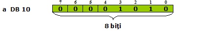 Tipul de date Byte - limbaj de asamblare