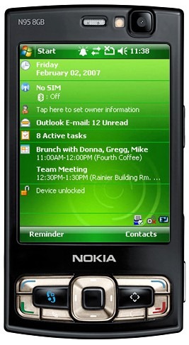 Nokia with Windows Mobile